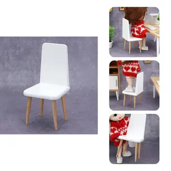 Полезный мини-стул, Очаровательная модель деревянного стула, кукольный домик, стул в современном стиле