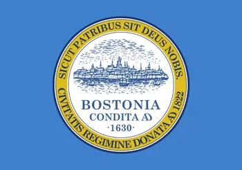 90*150 см Флаг города Массачусетс США Бостон