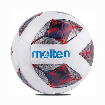 Футбольный мяч Molten F5A3600 Официальный размер 5 из мягкой кожи машинного шитья для взрослых в помещении и на открытом воздухе, для тренировок в матчах, оригинал