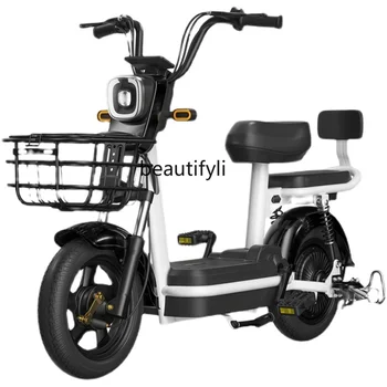 Электромобиль, Малотоннажное транспортное средство для мужчин и женщин, Электрический велосипед для взрослых, мини-скутер, аккумуляторная машина