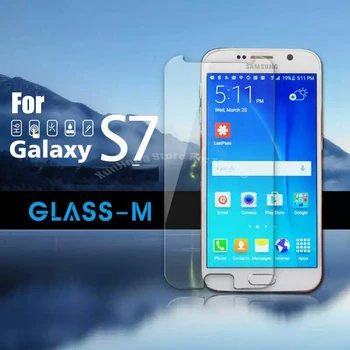 10шт Лучшее защитное стекло для экрана твердостью 9H 2.5D Закаленное стекло для Samsung Galaxy S7 S8 S9 S10 S20 S21 Plus Защитная пленка