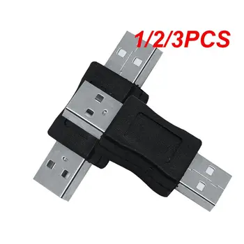 1/2/3ШТ 2.0 Штекер-USB Штекерный Шнур Кабельная Муфта Адаптер Конвертер Разъем для смены
