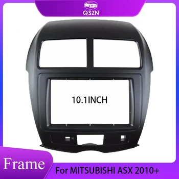 Рамка для автомобильного радиоприемника для Mitsubishi ASX 2010 + 10-дюймовая стереопанель Android-радио, приборная панель, 2 Din-рамка, комплект панелей