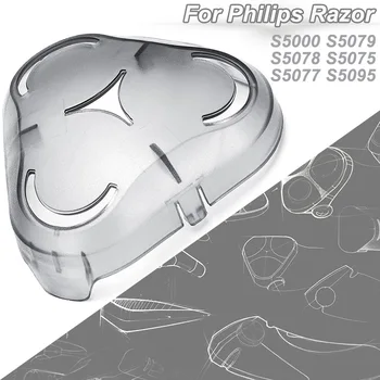 Чехол для бритвенной головки Philips cross stitch S5000 S5075 S5077 S5079 S5078 S5095 Прозрачный защитный чехол
