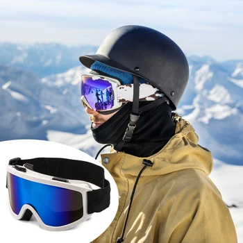 Ветрозащитные, пескостойкие, разноцветные поляризованные лыжные очки, пылезащитные, противоударные, для езды на снегоходах