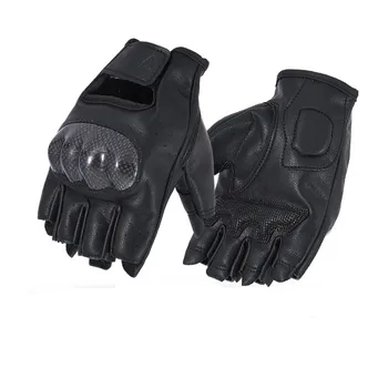 Мотоциклетные перчатки Полупальцевые Гоночные Спортивные защитные приспособления для мотокросса Дыхательная перчатка с сенсорным экраном