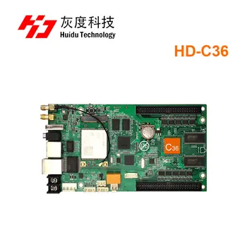 Плата Управления Светодиодным Экраном в аренду для Малых и средних размеров Huidu-HD-C36 HD-C36C Async с Wi-Fi